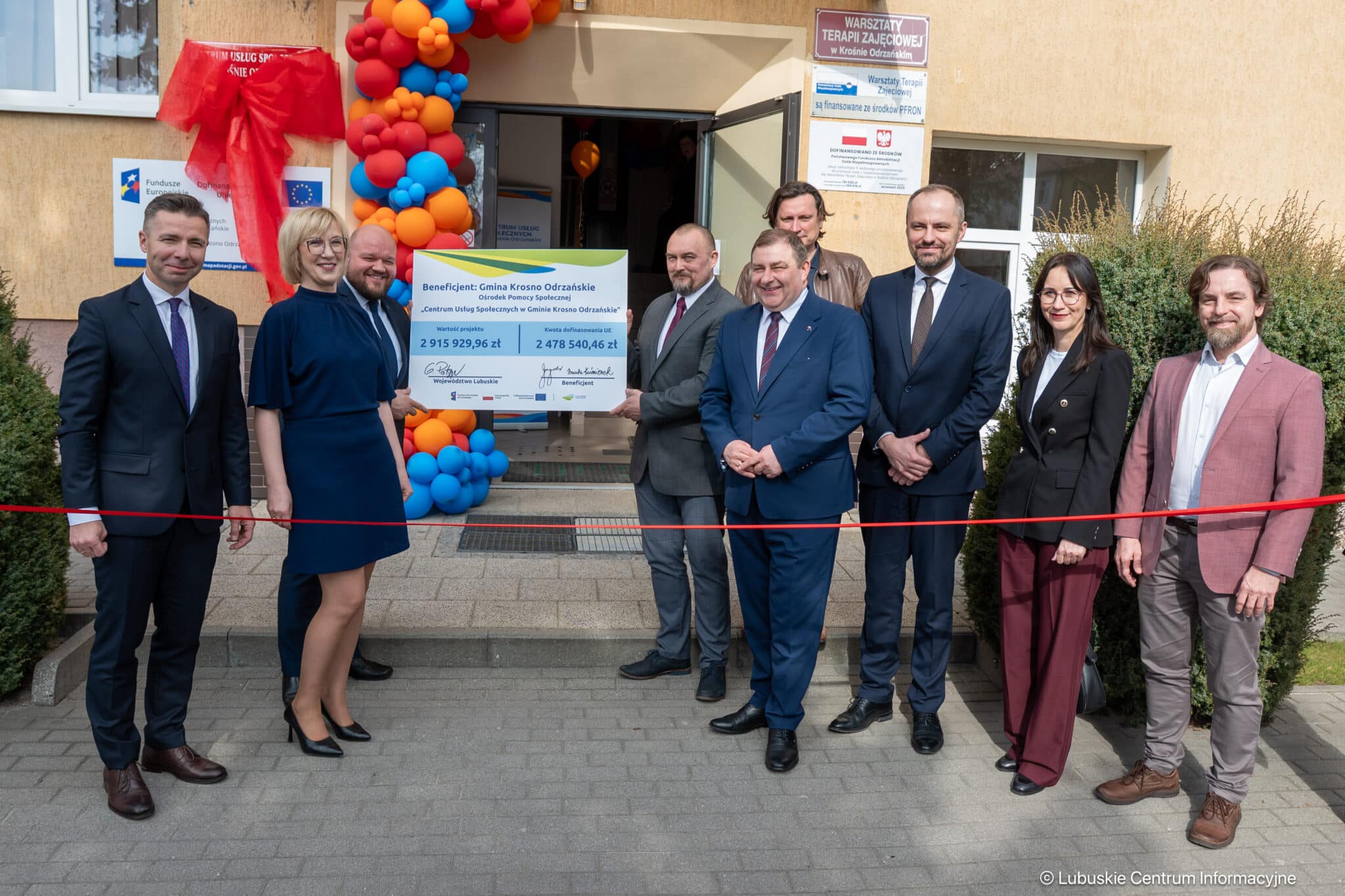 Otwarcie Centrum Usług Społecznych w Krośnie Odrzańskim  Nowe możliwości wsparcia dla mieszkańców W Krośnie Odrzańskim ruszyło Centrum Usług Społecznych WIDEO