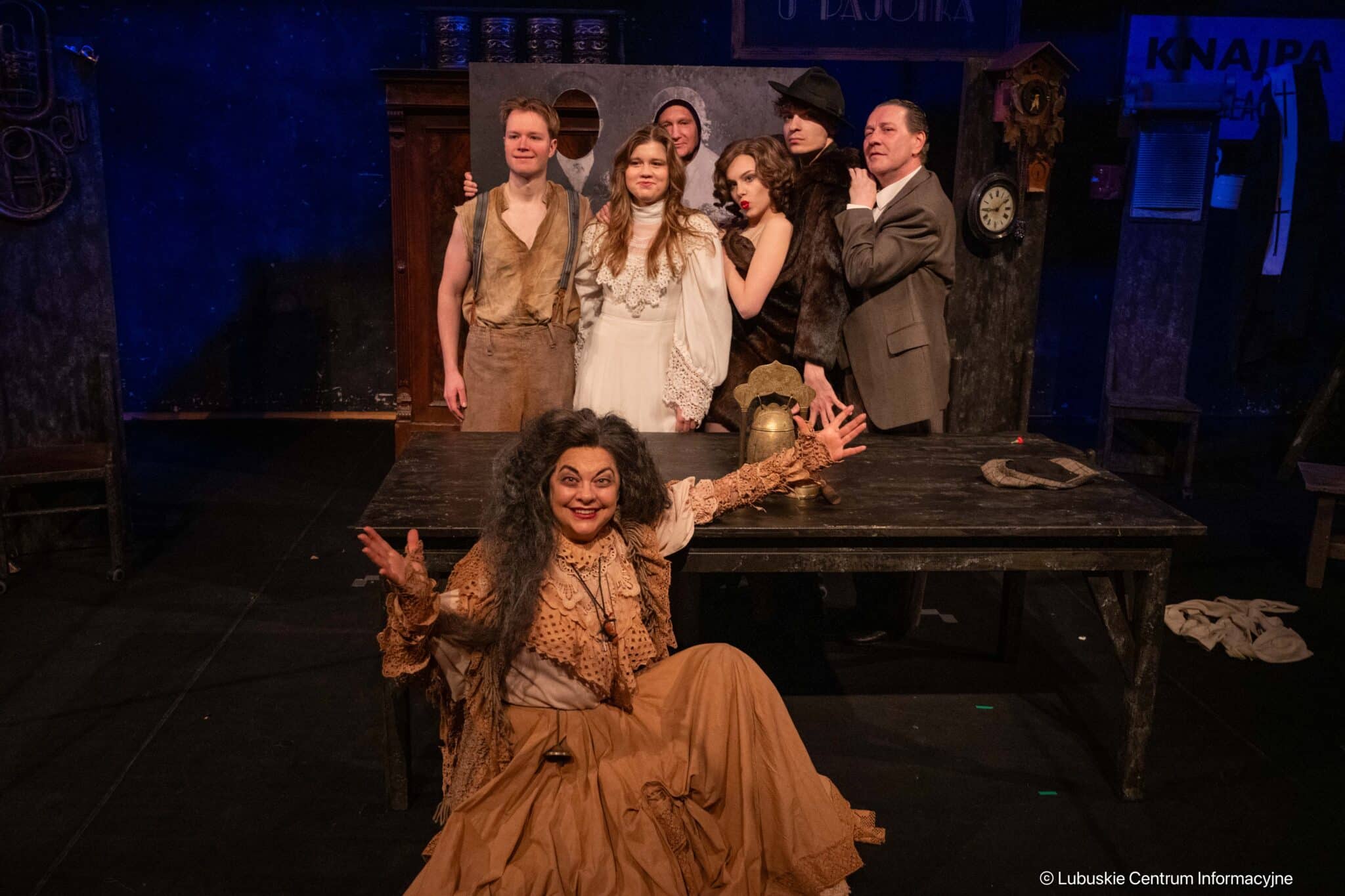 Konferencja prasowa dotycząca premiery spektaklu Szczęśliwy kto poznał Hrdlaka w Lubuskim Teatrze Teatr na granicy światów Mocna premiera w Lubuskim Teatrze