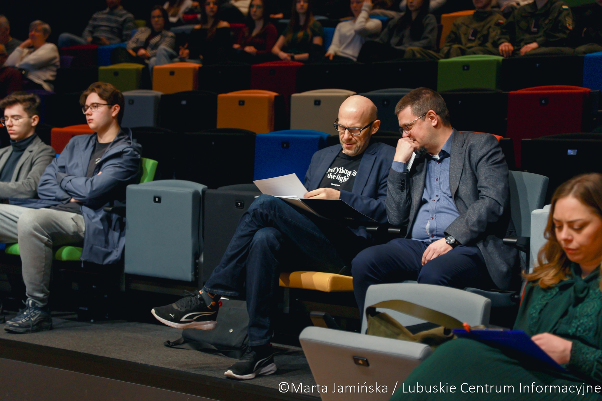 Debata nt. "Co jest nie tak z tym miastem?" w Miejskim Centrum Kultury w Gorzowie, fot. Marta Jamińska