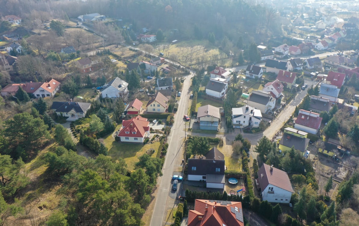 Gorzowska dzielnica Wieprzyce z drona  To nie lanie wody tylko prawdziwe miliony na retencję