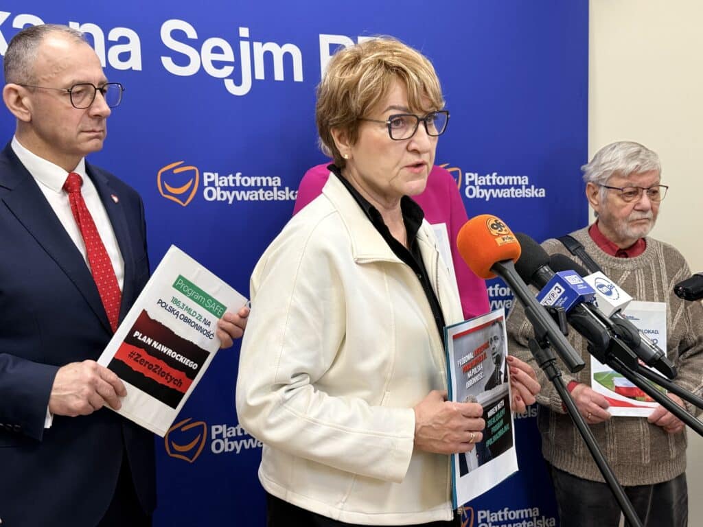 Konferencja Koalicji Obywatelskiej ws. SAFE