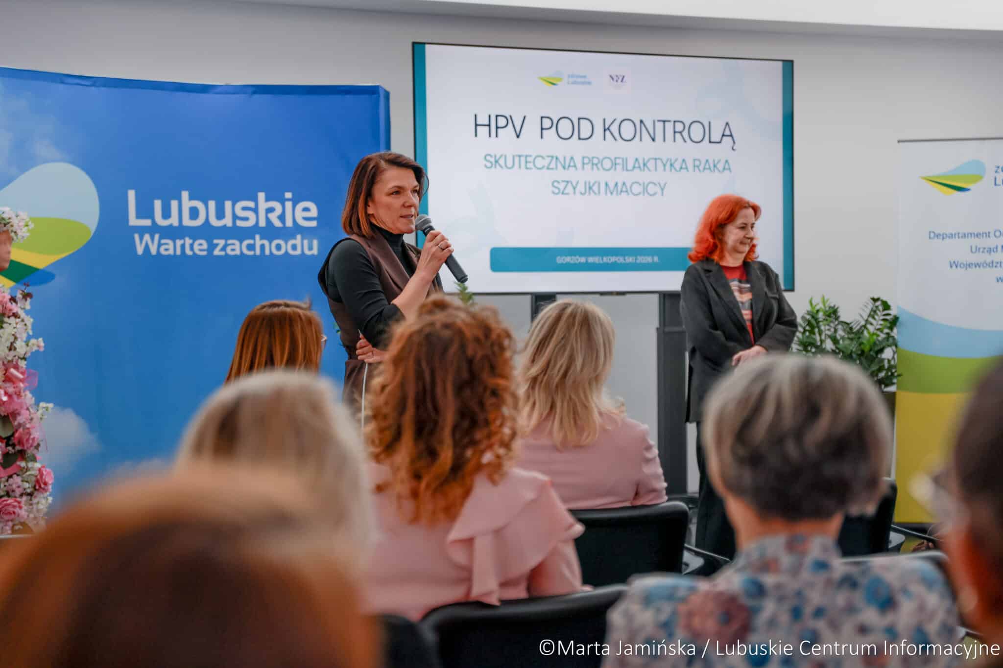 Konferencja na nt. HPV w Gorzowie fot. Marta Jamińska