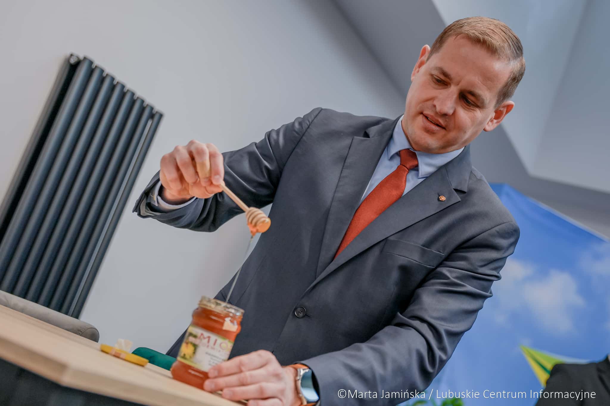 Konferencja w sprawie wsparcia pszczelarzy i kół wędkarskich fot. Marta Jamińska