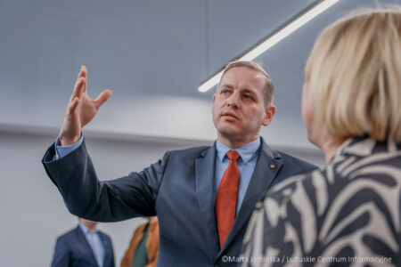 Konferencja w sprawie wsparcia pszczelarzy i kół wędkarskich fot. Marta Jamińska