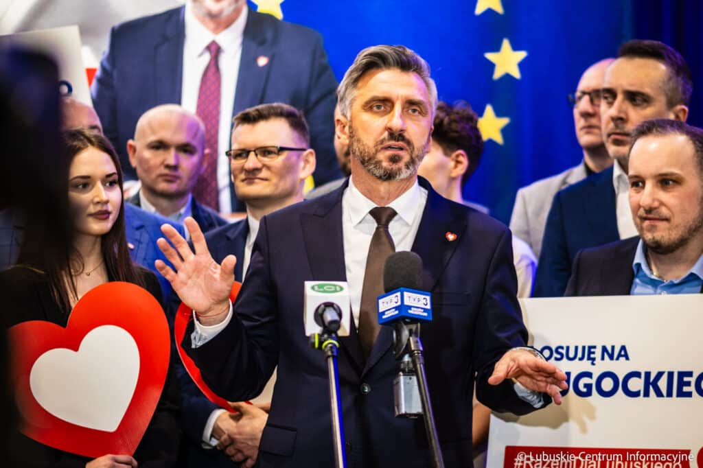 Konferencja prasowa Waldemara Sługockiego. Fot. Karol Kolba/ LCI Wybory w Koalicji Obywatelskiej Tak trzymać