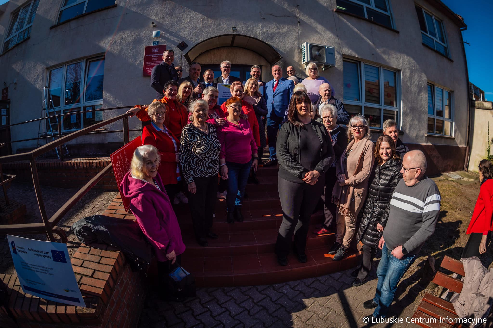 Otwarcie Centrum Usług Społecznych w Żaganiu. Fot. Karol Kolba/ LCI Żagań pomoc społeczna bliżej codziennych potrzeb