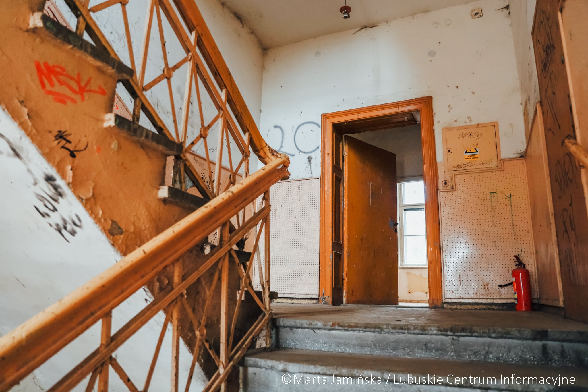 Pawilon szpitalny przy ul. Walczaka fot. Marta Jamińska