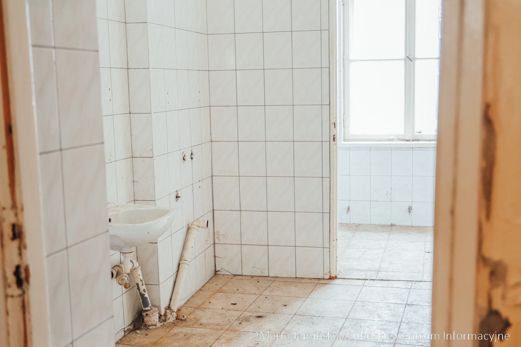 Pawilon szpitalny przy ul. Walczaka fot. Marta Jamińska