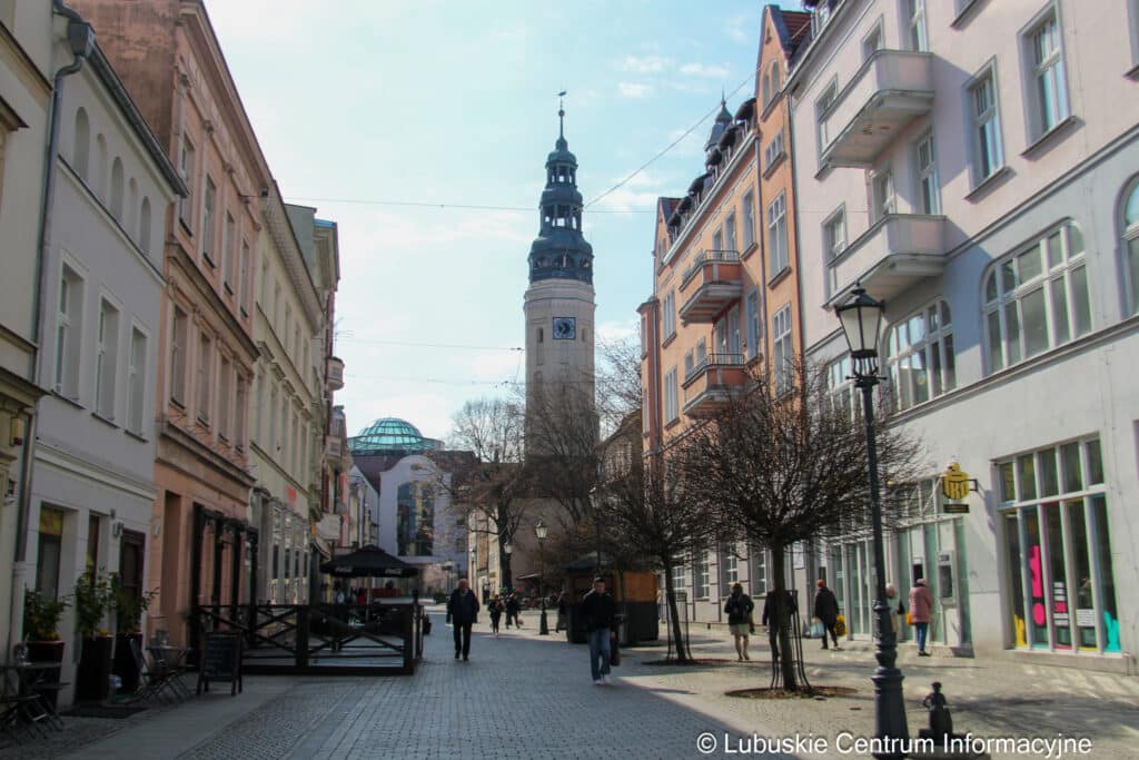 Deptak w Zielonej Górze