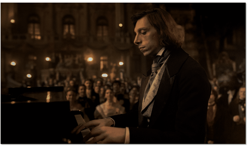 Kadr z filmu "Chopin, Chopin", filmpolski.pl