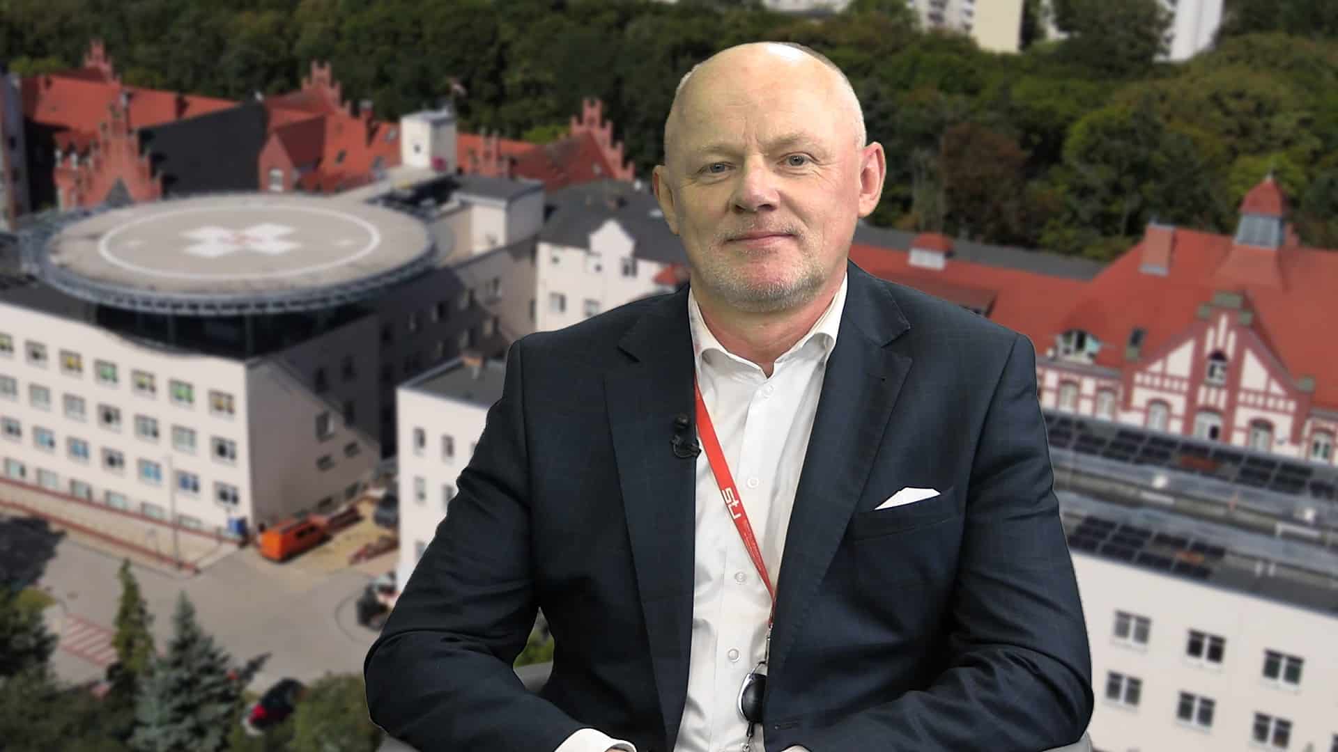 Rozmowa w studiu LCI   Dr inż Paweł Urbański wiceprezes ds rozwoju Szpital Uniwersytecki w Zielonej Górze  Najważniejszy czynnik ludzki