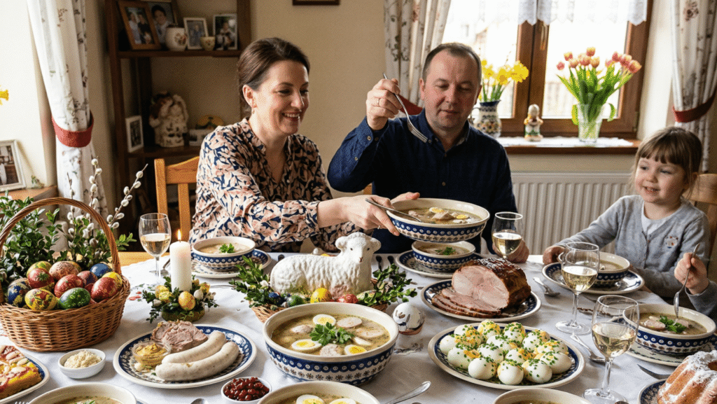 NFZ przygotował kucharski e-book "Wielkanocne inspiracje" Fot. zdjęcie ilustracyjne wygenerowane przez AI NFZ przygotował kucharski e book Wielkanocne inspiracje Fot zdjęcie ilustracyjne wygenerowane przez AI Święta wielkanocne z NFZ