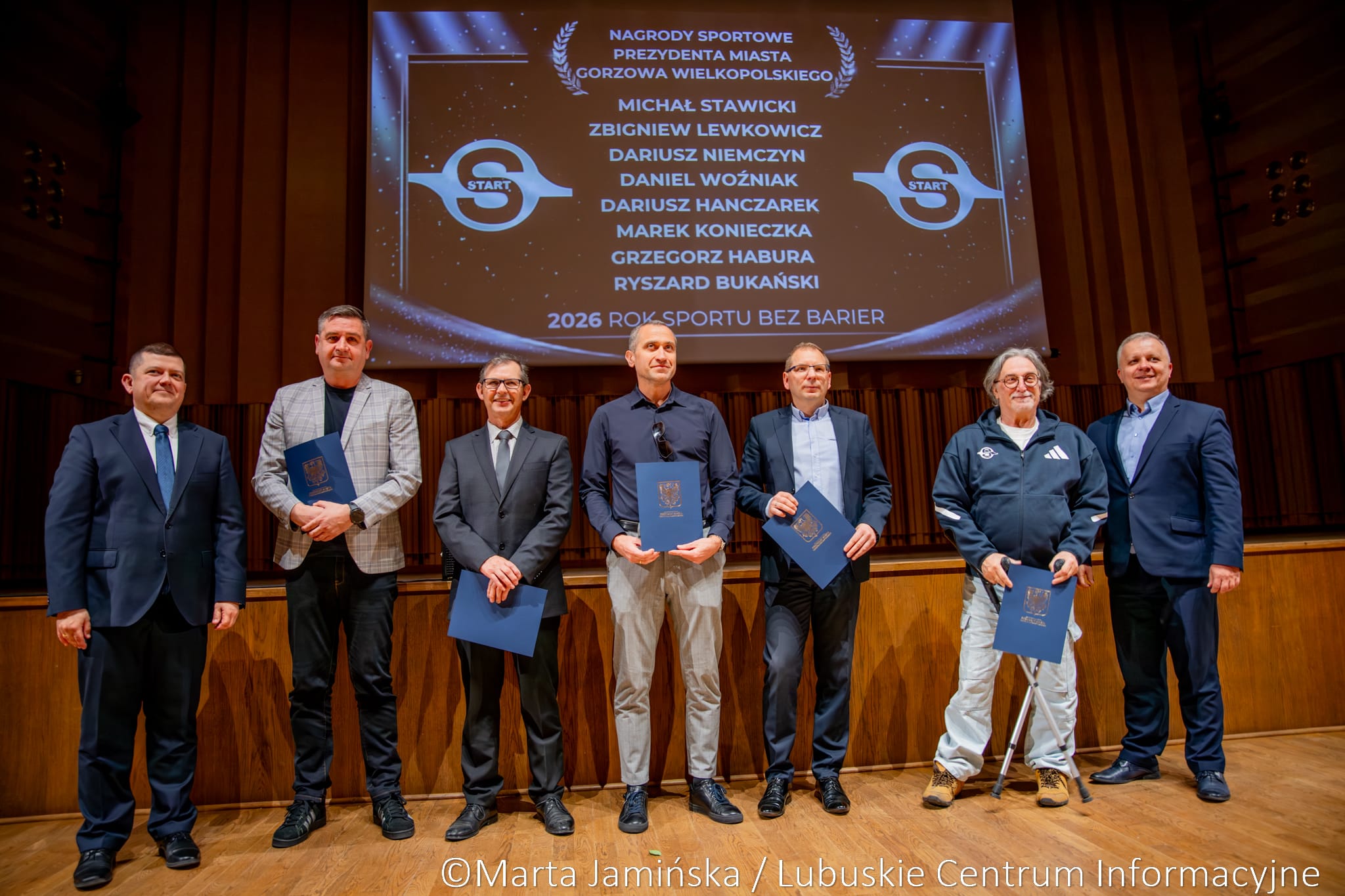 Gala nagród sportowych w Filharmonii Gorzowskiej. Wyróżniono najlepszych sportowców i trenerów.