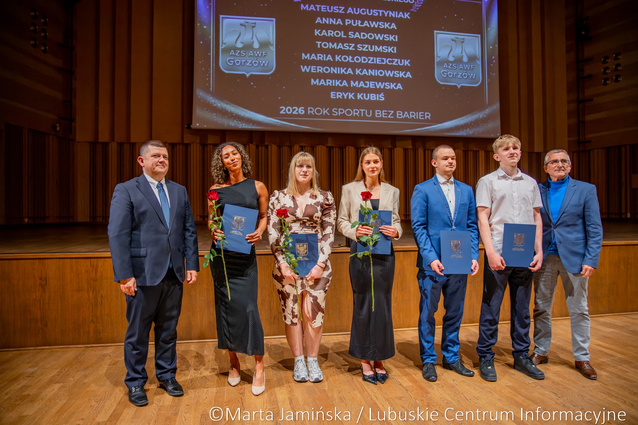 Gala nagród sportowych w Filharmonii Gorzowskiej. Wyróżniono najlepszych sportowców i trenerów.
