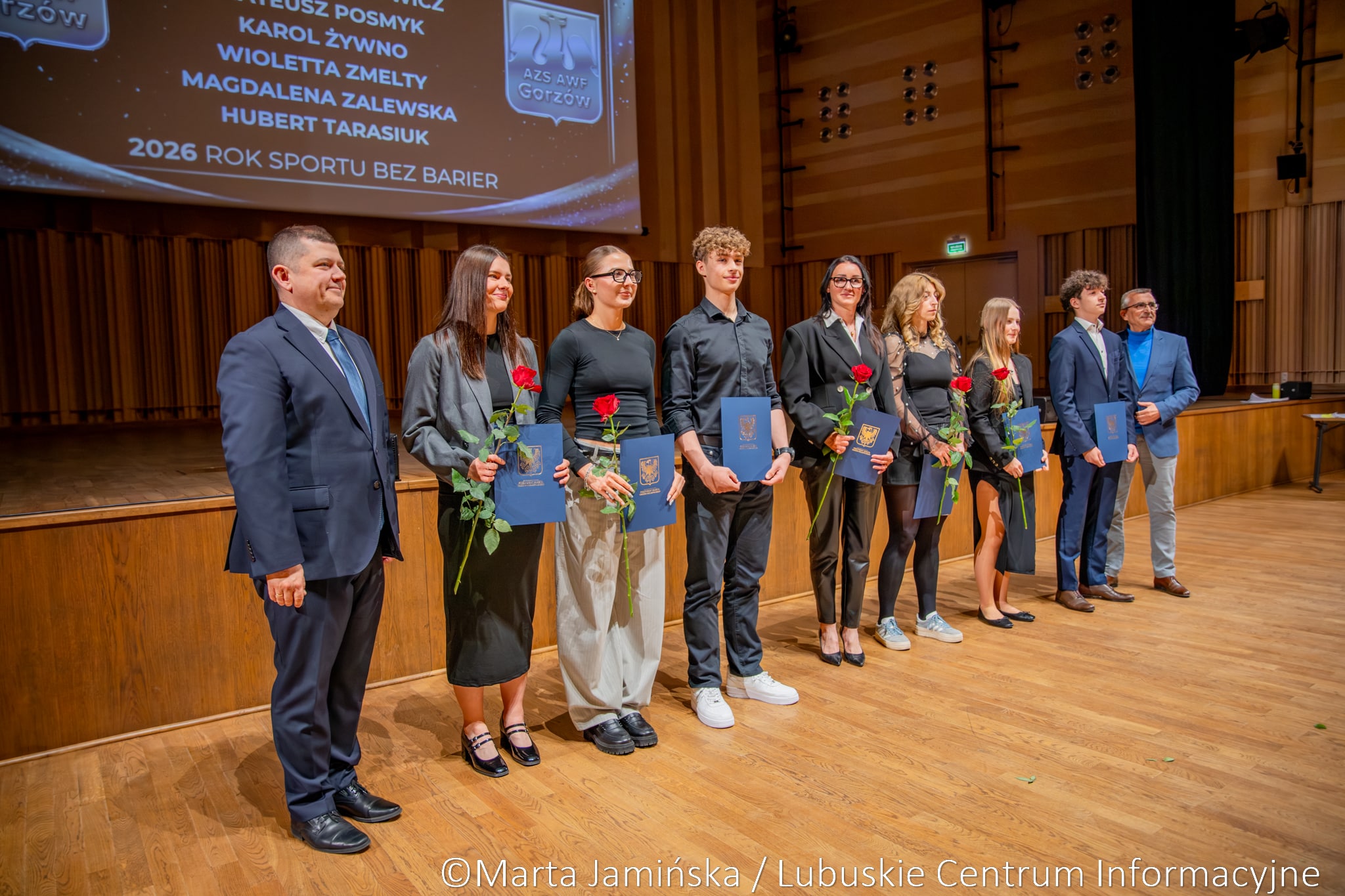 Gala nagród sportowych w Filharmonii Gorzowskiej. Wyróżniono najlepszych sportowców i trenerów.
