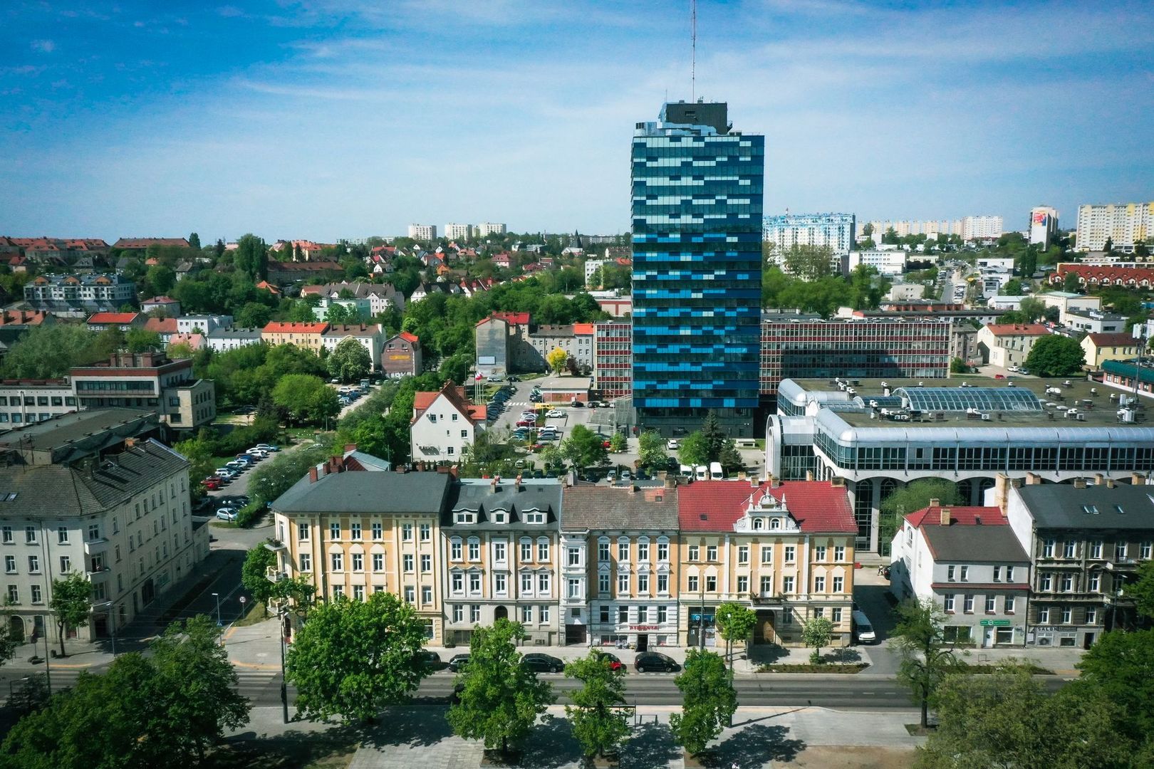 Gorzów Wlkp z lotu ptaka Fot Bartłomiej Nowosielskia  Gdzie znajdziesz najtańsze mieszkania w Polsce Na czele oferty z Gorzowa