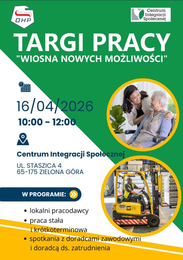   Wiosna Nowych Możliwości  nowoczesne technologie i rynek pracy spotkają się w Zielonej Górze
