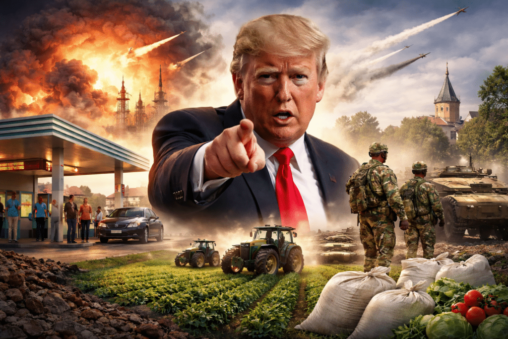 ilustracja AI  Między groźbą a geopolityką Konflikt Donalda Trumpa i konsekwencje dla Lubuskiego