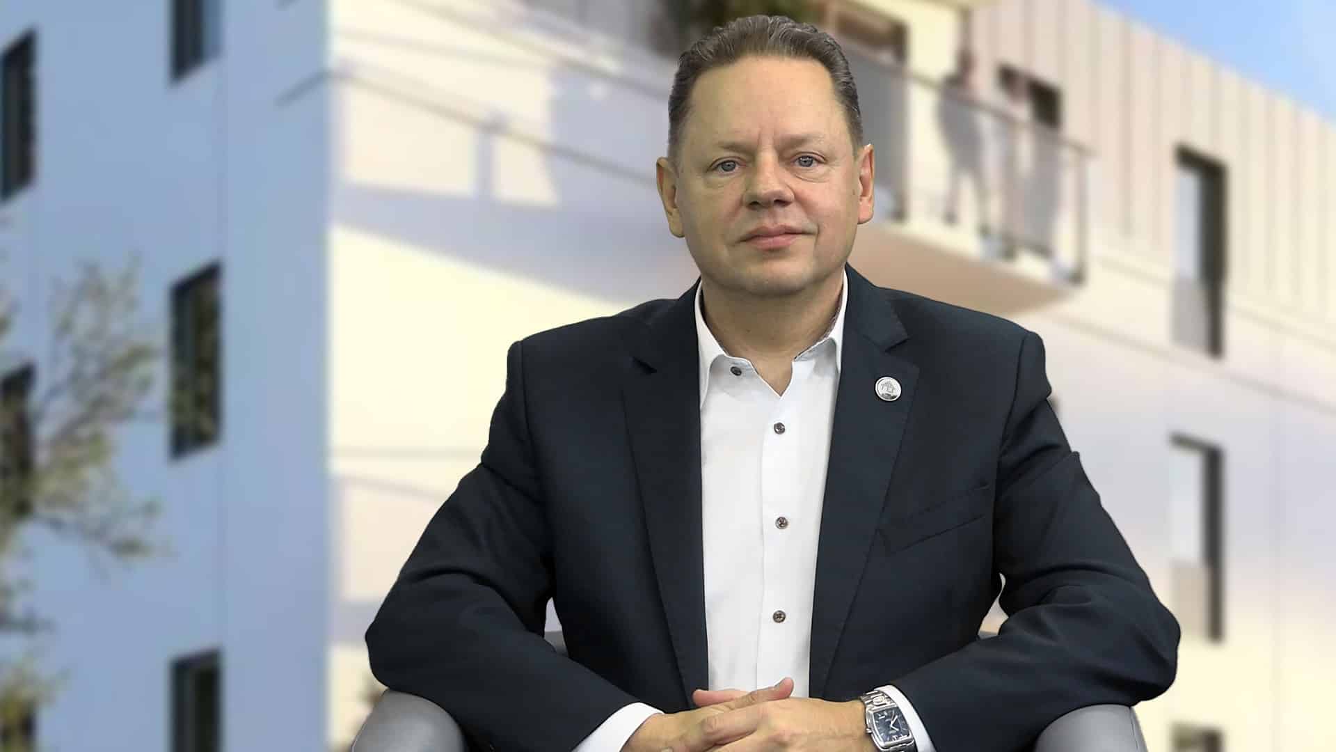 Rafał Adamczak   prezes Komunalnego Towarzystwa Budownictwa Społecznego Fot LCI  W KTBS mieszka ponad 5 tys Zielonogórzan i lokatorów będzie więcej ROZMOWA